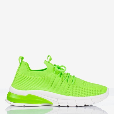 Neon green women's sports shoes Brighton - Footwear 1