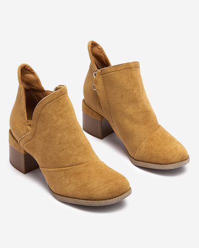 Camel women's insulated boots on the Karela post - Footwear