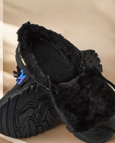 Royalfashion Sieviešu ekoloģiskās ādas īsas zābaki Borou