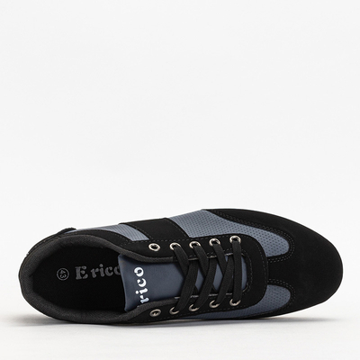 Trizu navy blue men's sports shoes - Footwear