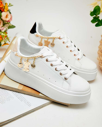 Royalfashion Sieviešu sportiskas kedas ar Gonemi rotājumu