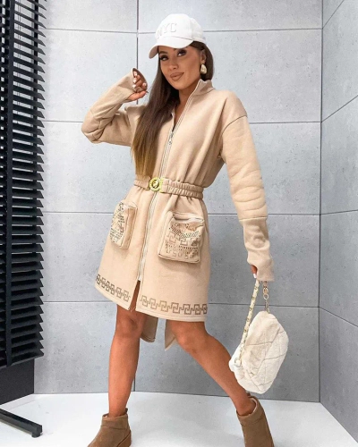 Женское мини-платье Royalfashion в стиле блузки