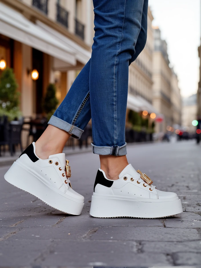 Royalfashion Женские спортивные кроссовки на платформе Oviger