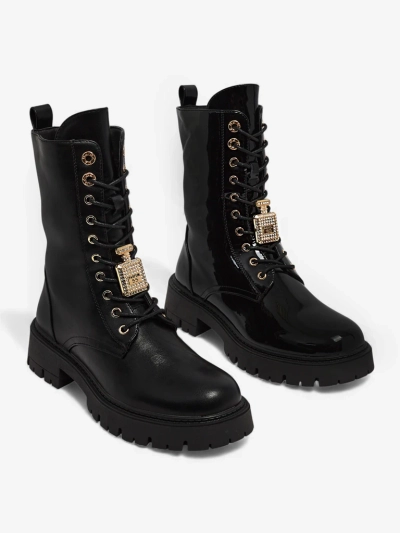 Naiste saapad Luna mustad nahast elegantsed sügiseks