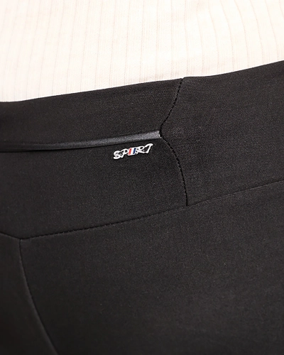Warmed women's treggings pants in black PLUS SIZE- Clothing