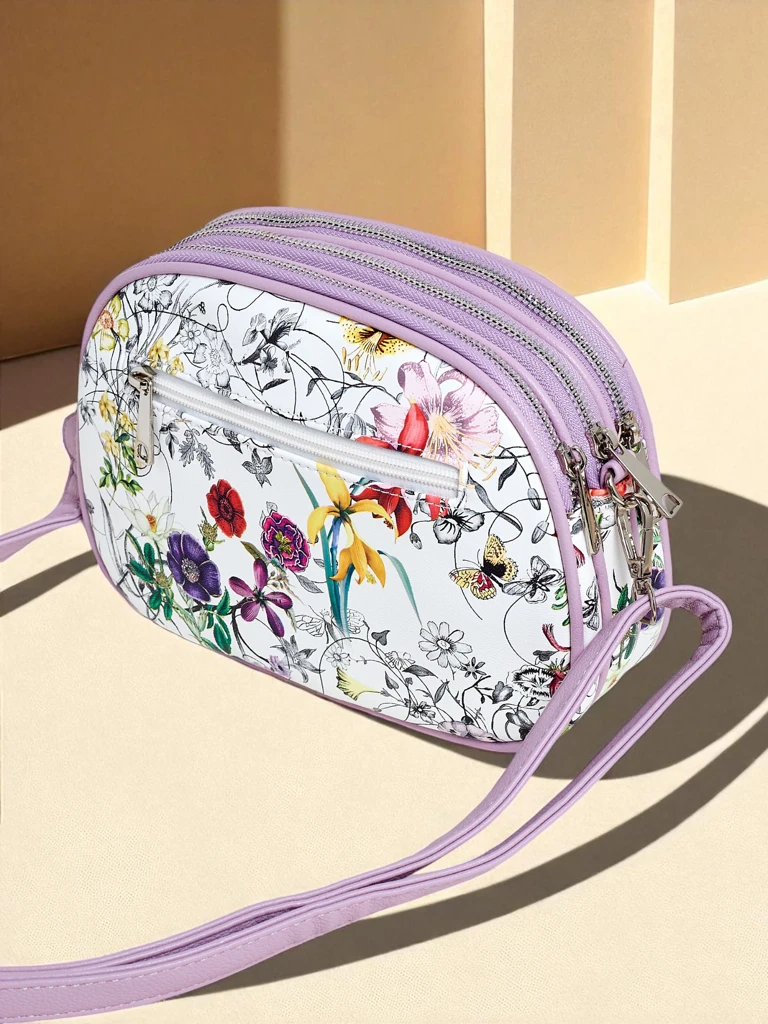 Royalfashion Small women's handbag made of eco leather Floriana