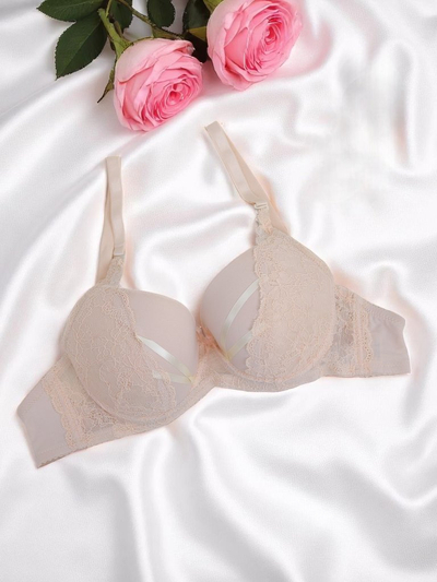 Royalfashion Женский бюстгальтер с поролоновыми чашками и кружевом Bra Bella