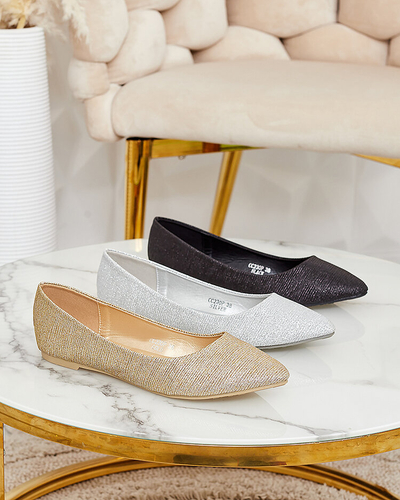 Royalfashion Sieviešu balerīnas Samelvi Glitter