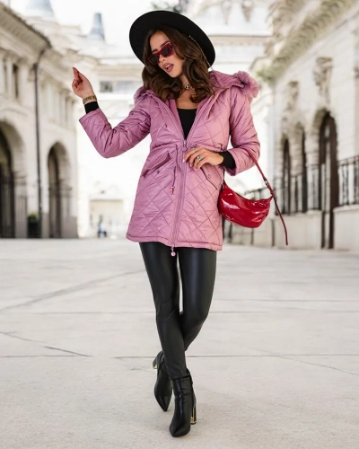 Royalfashion Women's double-sided jacket in pink