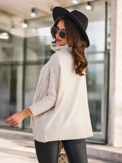 Royalfashion Women's Turtleneck Sweater