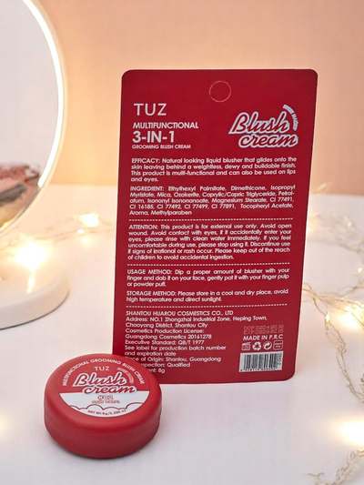 Krēmveida vaigu sārtums burciņā Pinky Coral