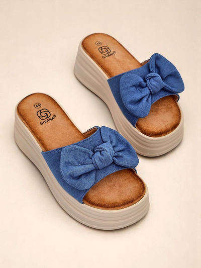 Royalfashion Sieviešu platformas iešļūcenes Givan