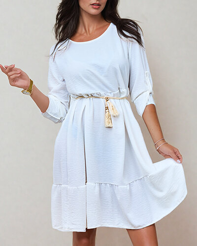 Royalfashion Sieviešu kleita līdz ceļgaliem