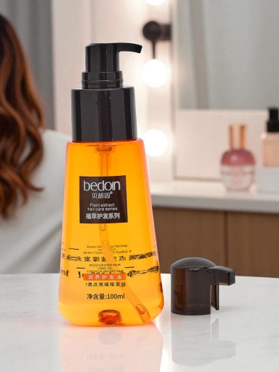 Natural Hair Care Oil with Plant Extract