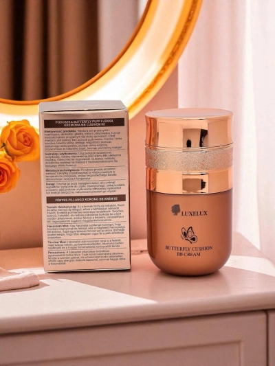 LUXELUX Perseida Butterfly Cushion BB Cream 30g – Kremowy podkład idealny