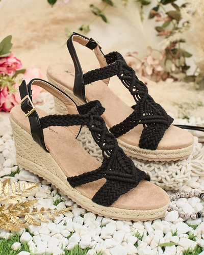 Royalfashion Sieviešu sandales Ovia uz enkura