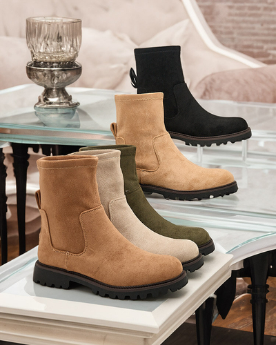 Royalfashion Eco-suede women's Gebimma boots