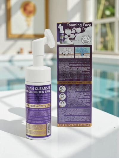 Athena Foam Cleanser 150ml — Peptides and Hyaluronic Acid Brightening