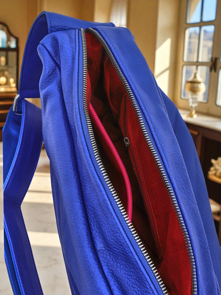 Royalfashion Malgranda sinjora sako el eko-ledo Lyra Vell