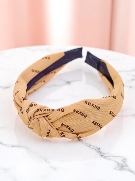 Royalfashion Braided patterned hairband Graphite Boom