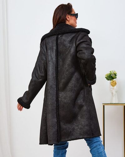 Royalfashion Camel women's biker jacket