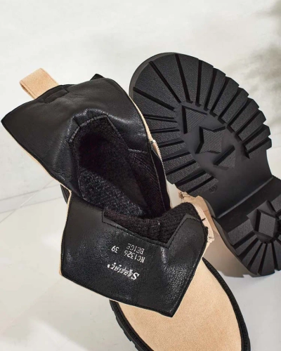 Royalfashion Sieviešu zābaki ar izgriezumu Gorgie