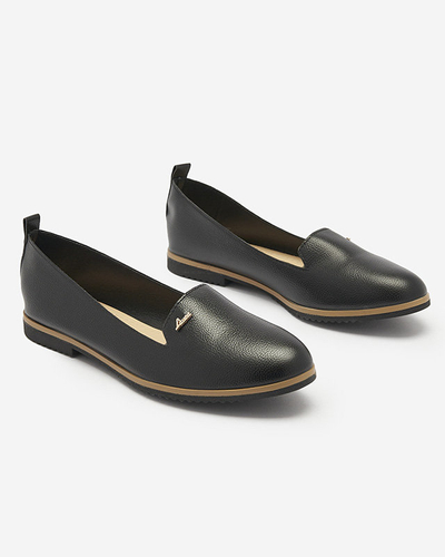Черные женские мокасины Riorica- Footwear
