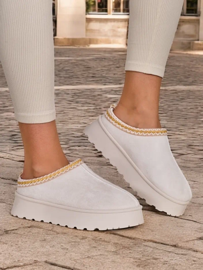 Royalfashion Short shoes styled like women's snow boots Flufi