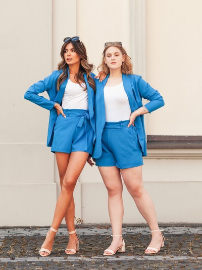 Blue women's suit - Clothing