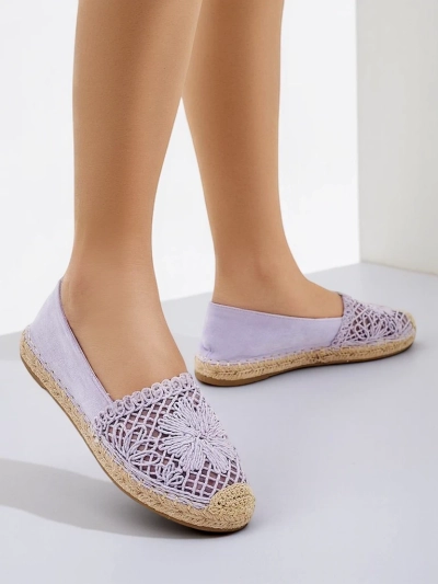 Royalfashion Sieviešu perforētie espadrilles Verela