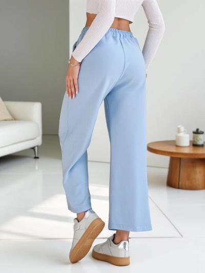 Royalfashion Sieviešu austās platās treniņbikses