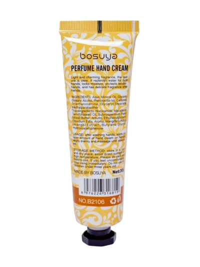 Perfumed moisturizing hand cream