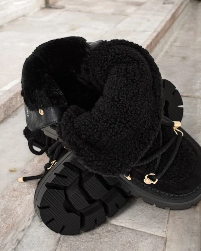 Royalfashion Женские ботинки на шнуровке Lozin