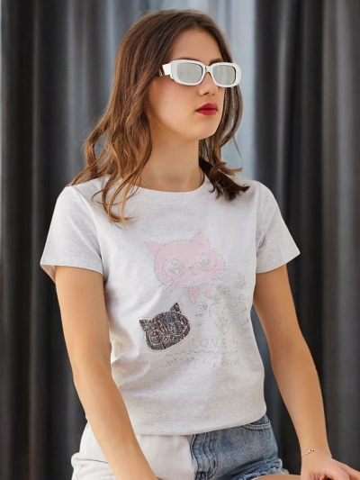Royalfashion Женская хлопковая блуза
