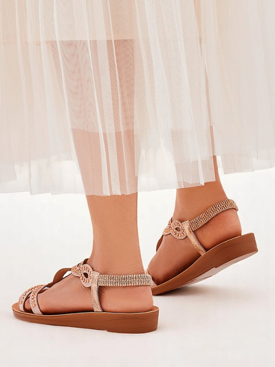 Royalfashion Женские сандалии с декоративными ремешками Lola Grace