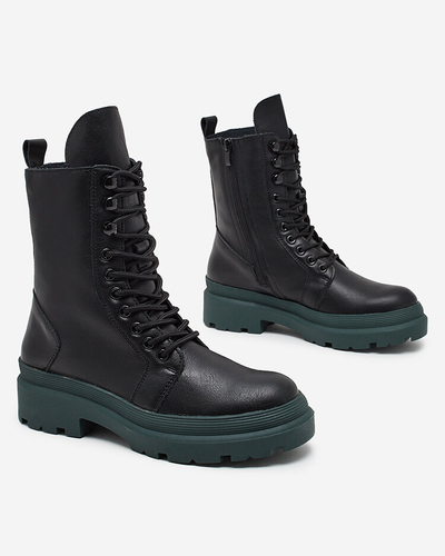 Royalfashion Eco leather women's bagger boots Vederme