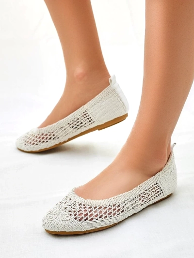 Royalfashion Sieviešu perforētās balerīnas Annete