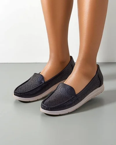 Royalfashion dāmu perforētās mokasīnas Besset
