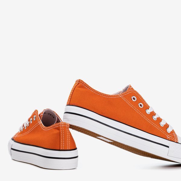 Orange women's Habena sneakers - Footwear