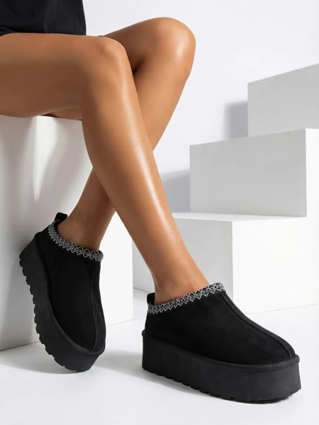 Royalfashion Short boots like women's snow boots Fesio