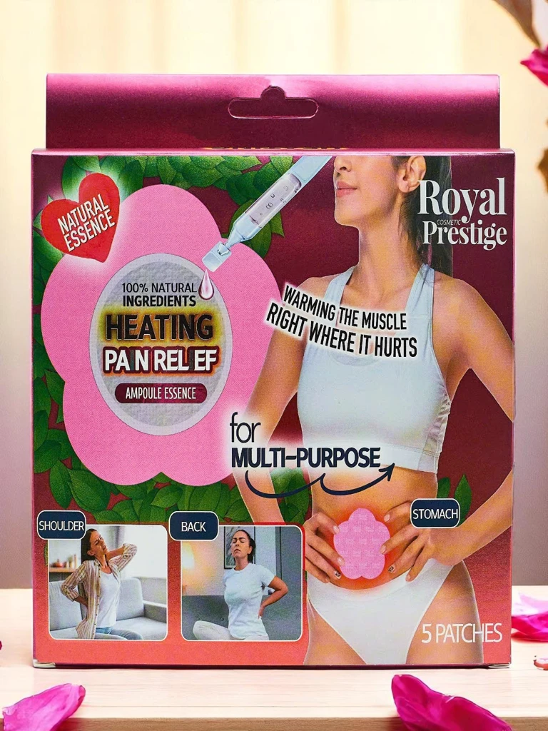 Dabiskie sildošie pretsāpju plāksteri - 5 gabali