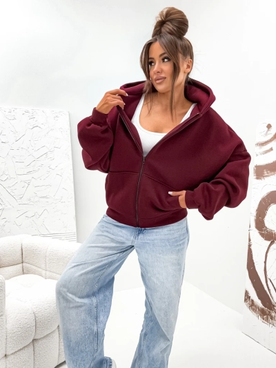 Royalfashion Women's Cotton Insulated Butterfly Sweatshirt