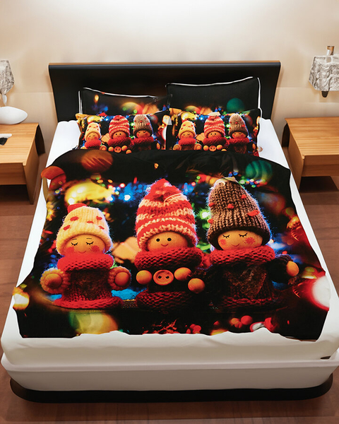 Royalfashion Рождественское постельное белье 160x200 комплект 3-PART