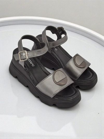 Graphite Grace Sandals
