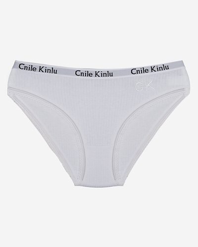 Women's white panties - Underwear