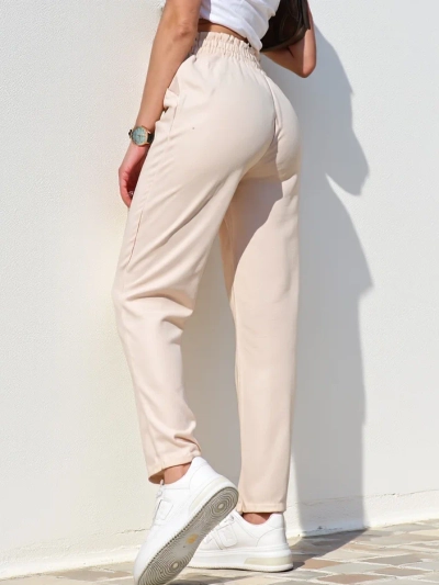 Royalfashion Simple women's fabric trousers