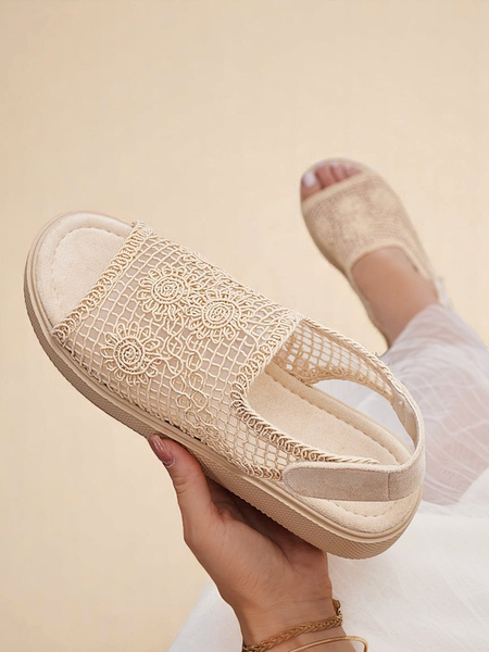 Royalfashion sieviešu atvērtās sandales ar Levay augšdaļu