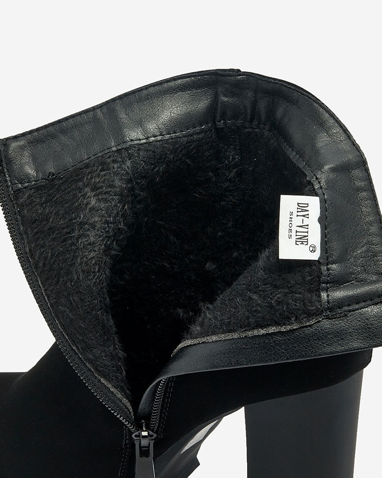 Royalfashion Women's Beroleda Decorated Stiletto Boots