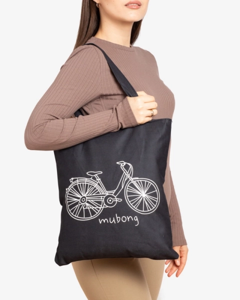 Royalfashion Materiāla soma ar balto apdruku