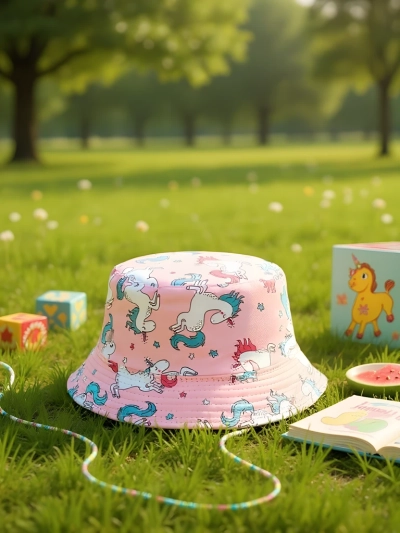 Royalfashion Children's Bucket Hat Color Splash Bucket